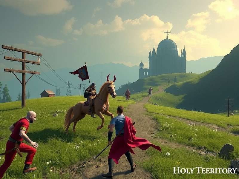 Holy Territory Roam Gameplay Screenshot
